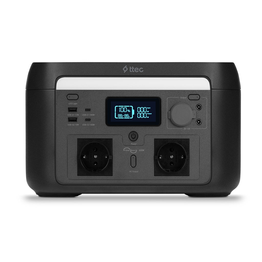 Ttec 2Ps002S Powermax Pro 600W Power Station Kktc