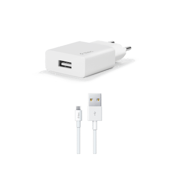 Ttec 2Scs20Mb 2.1A Seyahat Şarj Aleti + Micro Usb Kablo Beyaz Kktc