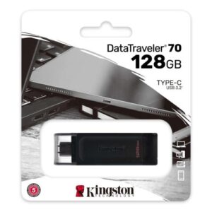 Usb Bellek Kingston 128Gb Usb-C 3.2 Gen1 Dt70/128Gb KKTC