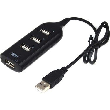 Usb Çoklayici Qport Q-Uc201 Usb 2.0 4 Port KKTC
