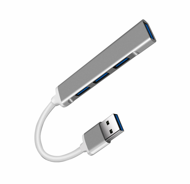 Usb Çoklayici Ultra Slim Usb 3.0 Hub Coklayici Metal 4 Port KKTC