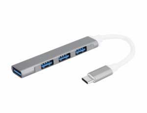 Usb Çoklayici Ultra Slim Usb Type-C T0 Usb Hub Coklayici Metal 4 Port KKTC