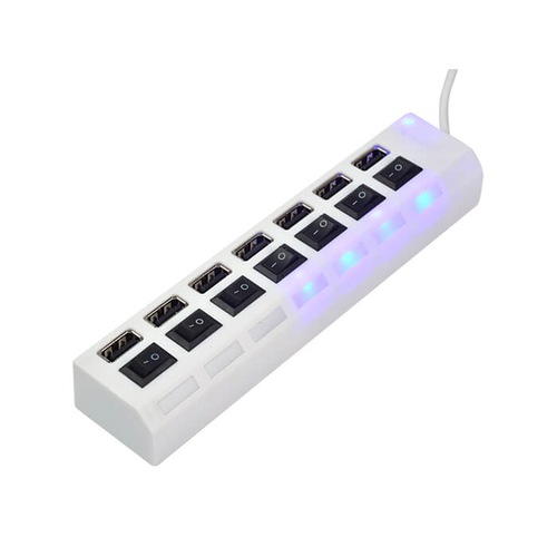 Usb Çoklayici Usb 2.0 7 Port On/Off Butonlu KKTC