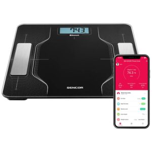 Vücut Yağı Ölçeği SENCOR SBS 8002BK siyah