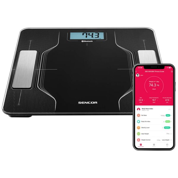Vücut Yağı Ölçeği Sencor Sbs 8002Bk Siyah