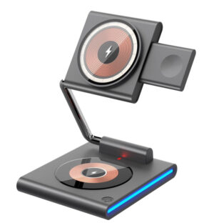 Wiwu Geek 3 In 1 Wi̇-W023 Kablosuz Şarjer KKTC