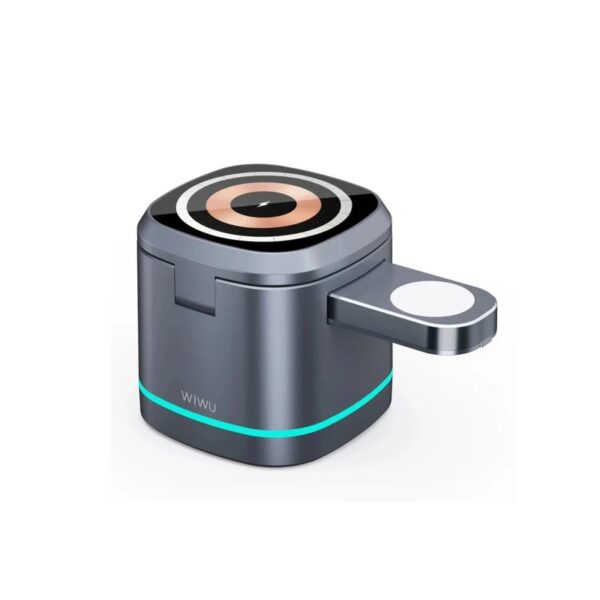 Wiwu Power W024 Rubiks Cube 3In1 Wireless Charger - Görsel 3