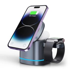 Wiwu Power W024 Rubiks Cube 3In1 Wireless Charger KKTC