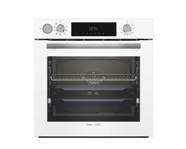 Gebd 12302W Grundig Ankastre Beyaz Cam Fırın - Görsel 1