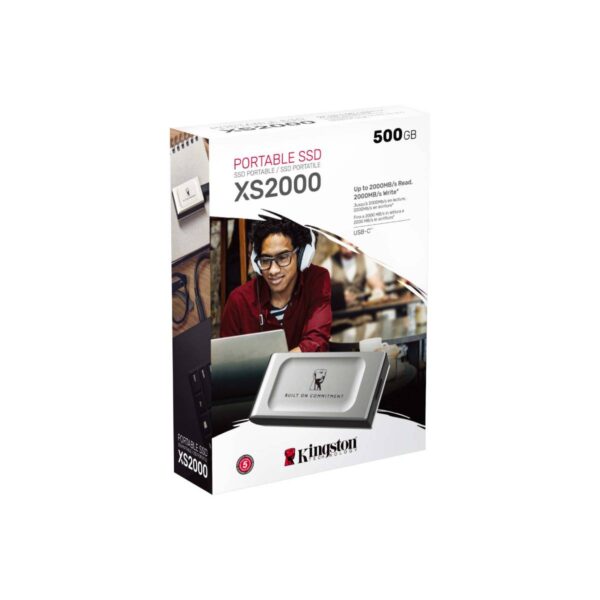 Kingston Sxs2000/500G Harici Ssd, 500Gb - Görsel 3