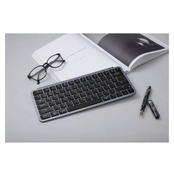 Keychron B1P-K1 Pro Ultra İnce Kablosuz Klavye, Gri - Görsel 4