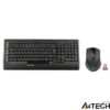 A4 Tech 9300F Q Kablosuz MM vTrack Mouse Set Siyah - KLAVYE MOUSE SET - Görsel 2