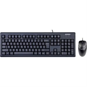 A4 Tech KR-8372 Q Klavye Mouse Set PS2 Siyah-A4 Tech KKTC