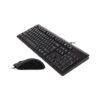 A4 Tech KR-9276 Siyah USB Klavye Mouse Set-A4 Tech KKTC