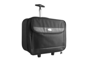ADDİSON Siyah Çekçekli Seyahat Bilgisayar Çantası 15.4-15.6"-Addi̇son KKTC