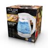 ADLER AD 1274 1.7LT BEYAZ ELEKTRİKLİ ÇAYCIK - KETTLE - Görsel 5