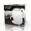 ADLER AD 1277 1.7 LT BEYAZ KETTLE - Adler