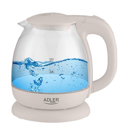 Adler Ad 1283C 1L Cam Elektri̇kli̇ Kettle-Adler Kktc