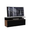ADORE TVC-529-NS-1 TV ÜNİTESİ CEVİZ+SİYAH 117X48 - Görsel 2