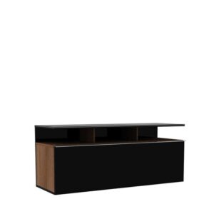 ADORE TVC-529-NS-1 TV ÜNİTESİ CEVİZ+SİYAH 117X48-Adore KKTC