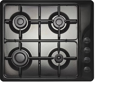 ALVEUS MTF 640 SİYAH 4 GAZLI 60CM ANKASTRE OCAK - ALVEUS Marka - 60...-Alveus KKTC