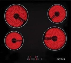 ALVEUS VC 604 60CM VİTROSERAMİK SİYAH ANKASTRE OCAK-Alveus KKTC