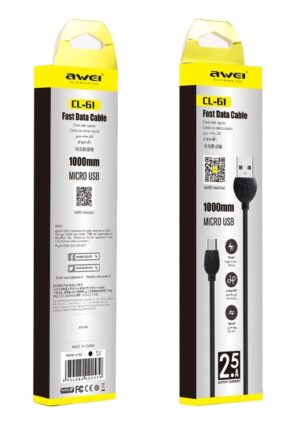 AWEI CL61 Mikro USB Şarj Kablosu-Awei KKTC