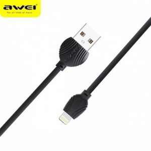 AWEI CL63 APPLE LIGHTINING ŞARJ KABLOSU - ŞARJ KABLOLARI-Awei KKTC