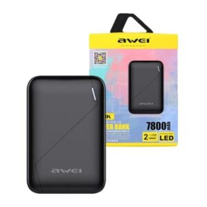 AWEI P61K Mini Powerbank 7800mAh - Taşınabilir Şarj Cihazı-Awei KKTC