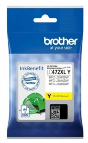 BROTHER LC472XL SARİ KARTUŞ - YENİ-Brother KKTC