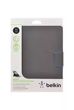 Belkin BLK- F8N754CWC02 Poliüretan Süet Autowake Tablet Kılıfı-Belkin KKTC