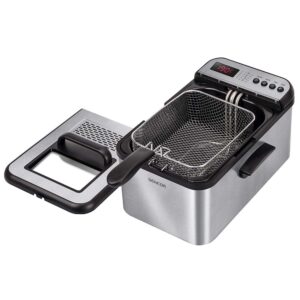 Derin Yağ Kızartma Makinesi SENCOR SFR 8200SS siyah/gümüş