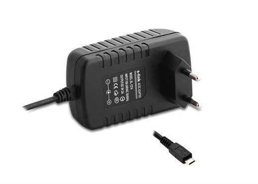 Everest S-Li̇nk Sl-127E 5V 2A Micro Usb Tablet Tel Adaptör-Everest Kktc