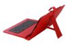 Everest 7'' Kırmızı Tablet Kılıfı - Türkçe Q Klavye - Micro+Mini Usb - Görsel 2