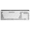 Everest EKW-28 Beyaz/Gri 2.4G+BT1+BT2 Çoklu Cihaz Bağlantılı Q Yuva... - Görsel 4
