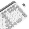 Everest EKW-28 Beyaz/Gri 2.4G+BT1+BT2 Çoklu Cihaz Bağlantılı Q Yuva... - Görsel 6