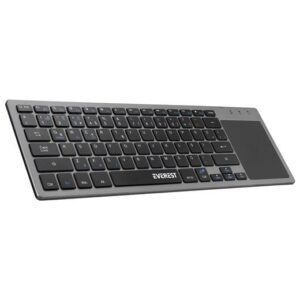 Everest EKW-61 Bluetooth+ 2.4Ghz ToucPad Mouse Q Kablosuz TV Klavye-Everest KKTC