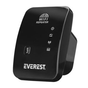Everest EWR-N300 2.4GHz 300Mbps Kablosuz Menzil Genişletici-Everest KKTC