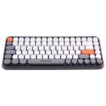 Everest Kb-89 Citrus Gri 2.4G+Bt1+Bt2 Çoklu Cihaz Bağlantılı Q Kablosuz Klavye