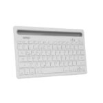 Everest Kb-Bt82 Beyaz/Gümüş Bluetooth Ultra İnce+Şarjlı Q Mac/Win/Android/Ios Uyumlu Kablosuz Klavye