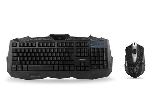 Everest Km-810 Siyah Usbq Oyuncu Klavye Ve Mouse Seti-Everest Kktc