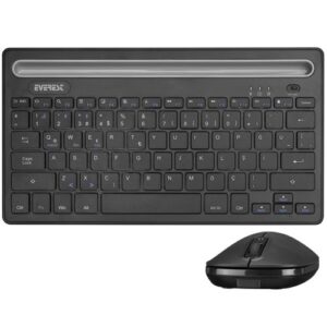 Everest Km-Bt803 Siyah Multimedia 2In1 Bt5.0+2.4Gh Q Tr Layout KKTC
