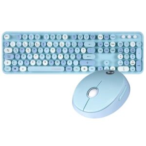 Everest Mavi Kablosuz Q Multimedia Klavye + Mouse Set-Everest KKTC