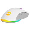 Everest SGM-L1 LUMOS Beyaz/Gri 6400dpi RGB Ledli Gaming Mouse - Everest