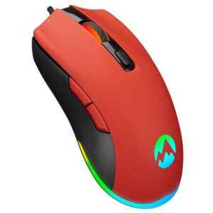 Everest Sgm-L1 Lumos Kırmızı 6400Dpi Rgb Ledli Oyuncu Mouse-Everest Kktc