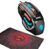 Everest SGM-X7 Usb Siyah Makrolu 7200dpi Oyuncu Mouse + Mouse Pad - Görsel 2