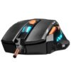 Everest SGM-X7 Usb Siyah Makrolu 7200dpi Oyuncu Mouse + Mouse Pad - Görsel 3