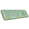 Everest Yeşil Kablosuz Q Multimedia Klavye + Mouse Set - Görsel 2