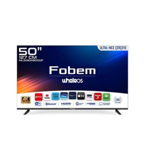 FOBEM ML50EW8000F 50" Uydu Alıcılı 4K DLED Smart TV-Fobem KKTC