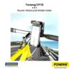 Foneng Bisiklet Tutucu CP18 Siyah EU - Motosiklet Telefon Tutucu - Görsel 2
